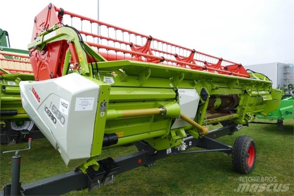 CLAAS Cerio 680 Hogst aggregat