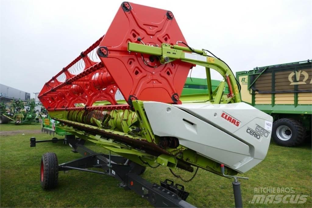 CLAAS Cerio 680 Hogst aggregat