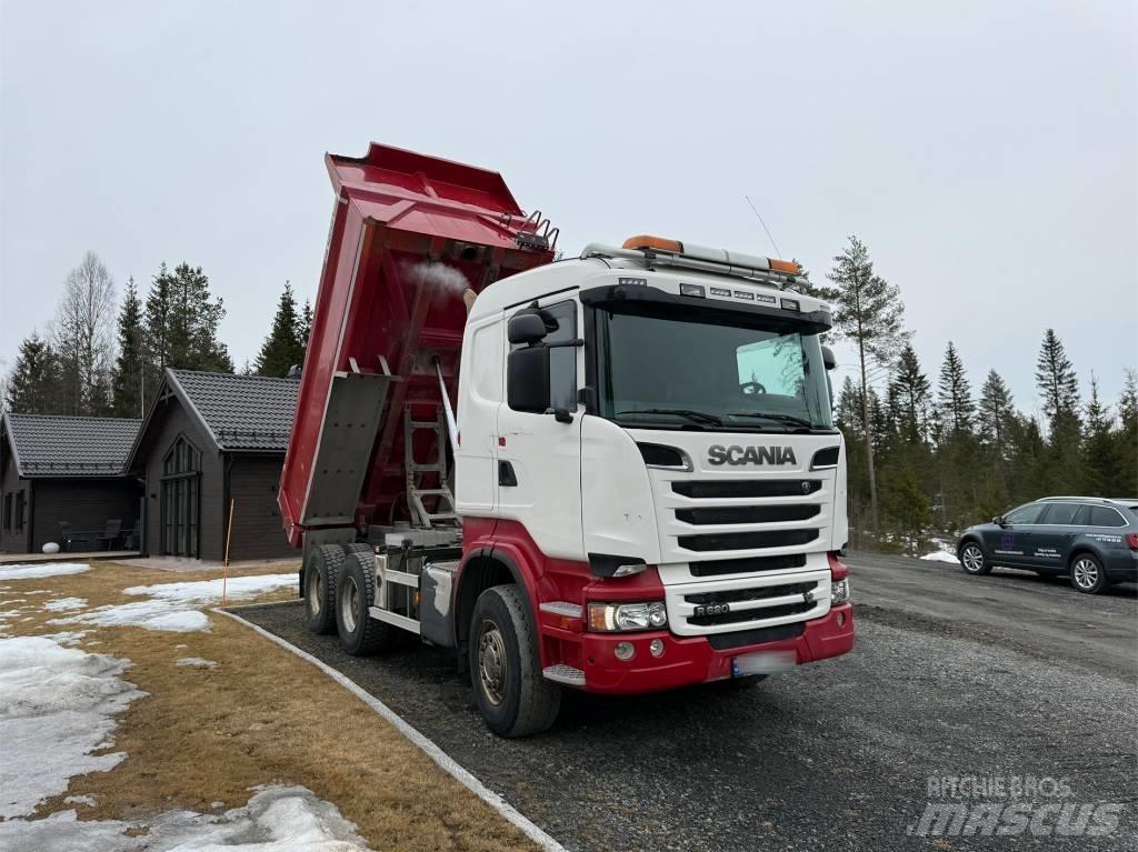 Scania R 620 6x4 V8 Tippbil