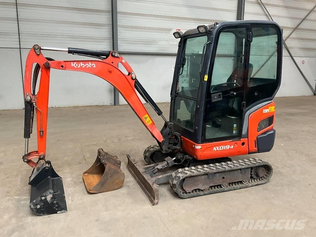 Kubota KX 019-4 Minigravere <7t