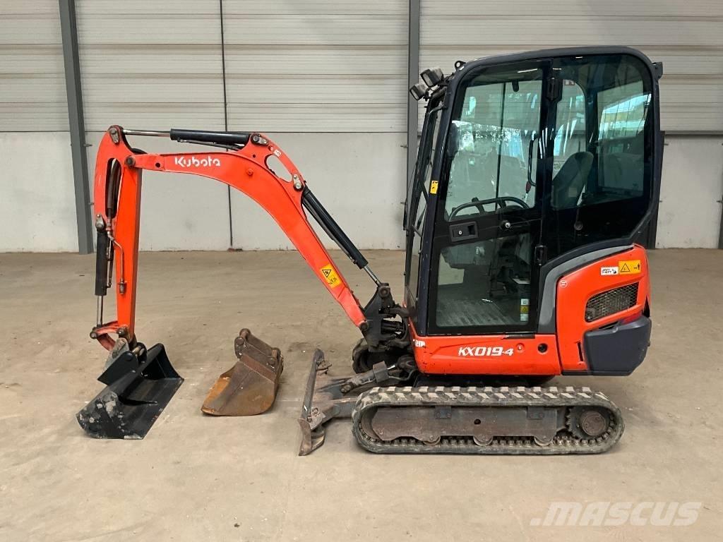Kubota KX 019-4 Minigravere <7t