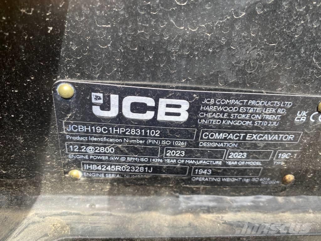 JCB 19 C-1 Minigravere <7t