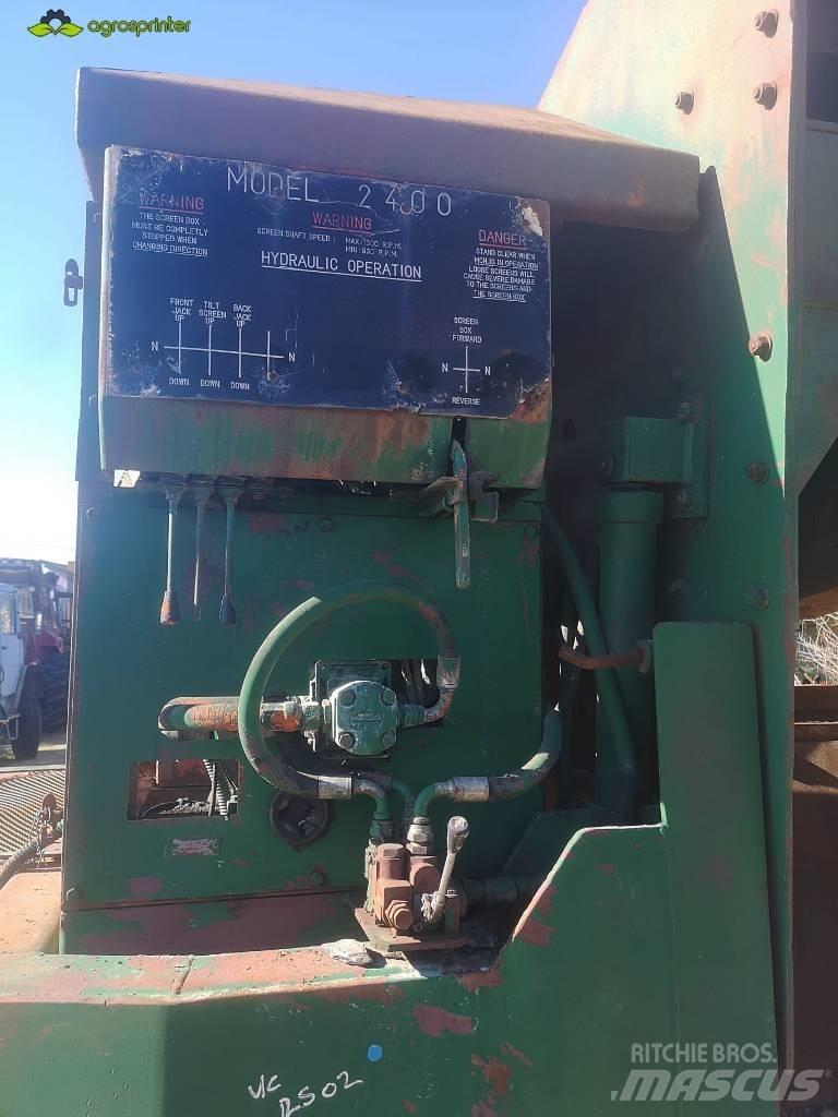 McDonald 2400 Utstyr for avfall sortering