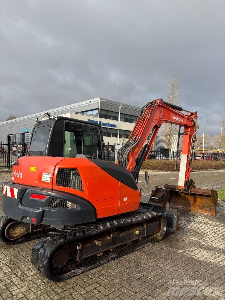 Kubota KX080-4a Midigravere 7 - 12t