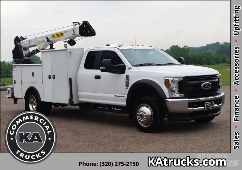 Ford F 550 XL SD Beltegående Kran