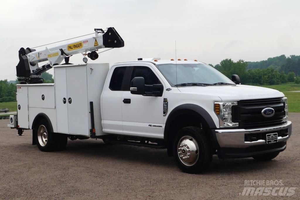 Ford F 550 XL SD Beltegående Kran