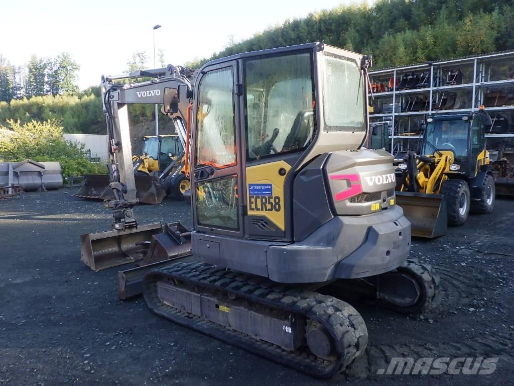 Volvo ECR 58 F Minigravere <7t