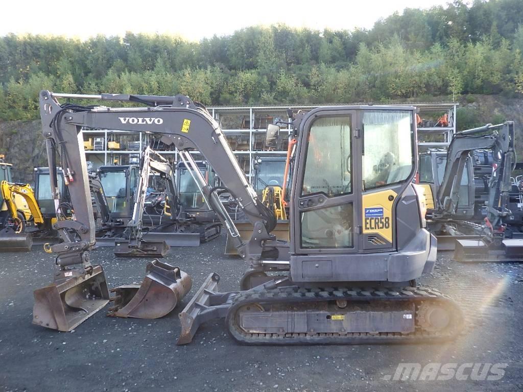 Volvo ECR 58 F Minigravere <7t