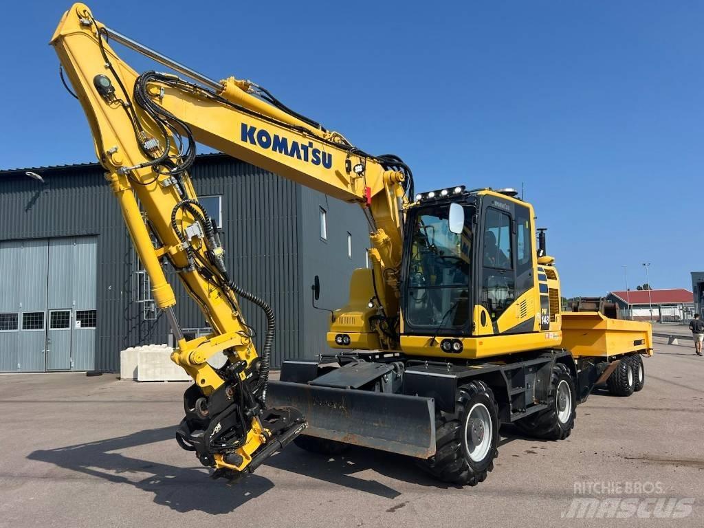 Komatsu PW148-11 Hjulgravere