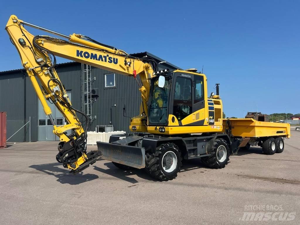 Komatsu PW148-11 Hjulgravere