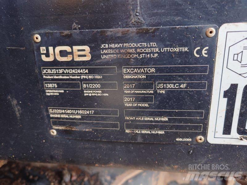 JCB JS 130 LC Beltegraver