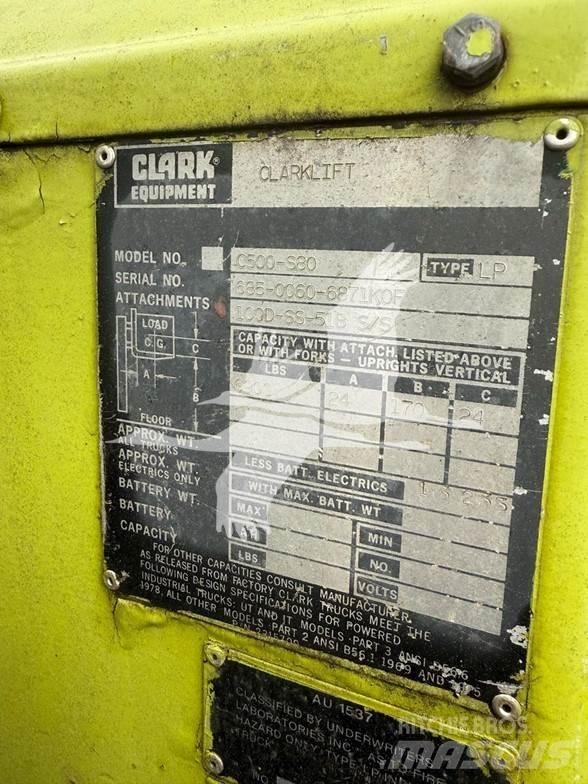 Clark C500S80 Diesel Trucker