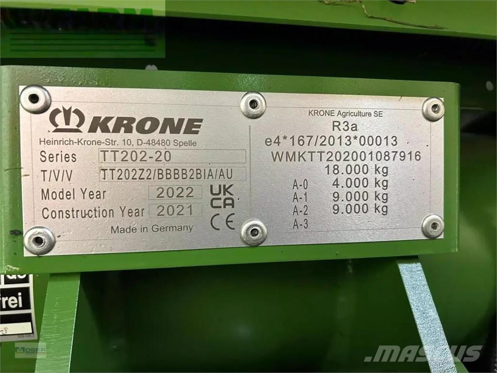 Krone mx 370 gl Andre semitrailere