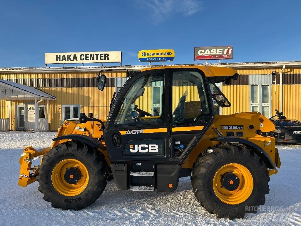 JCB 538-70 Teleskoplastere for Landbruk