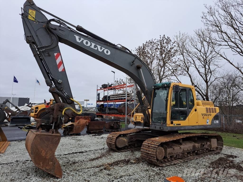 Volvo EC 210 B LC Beltegraver