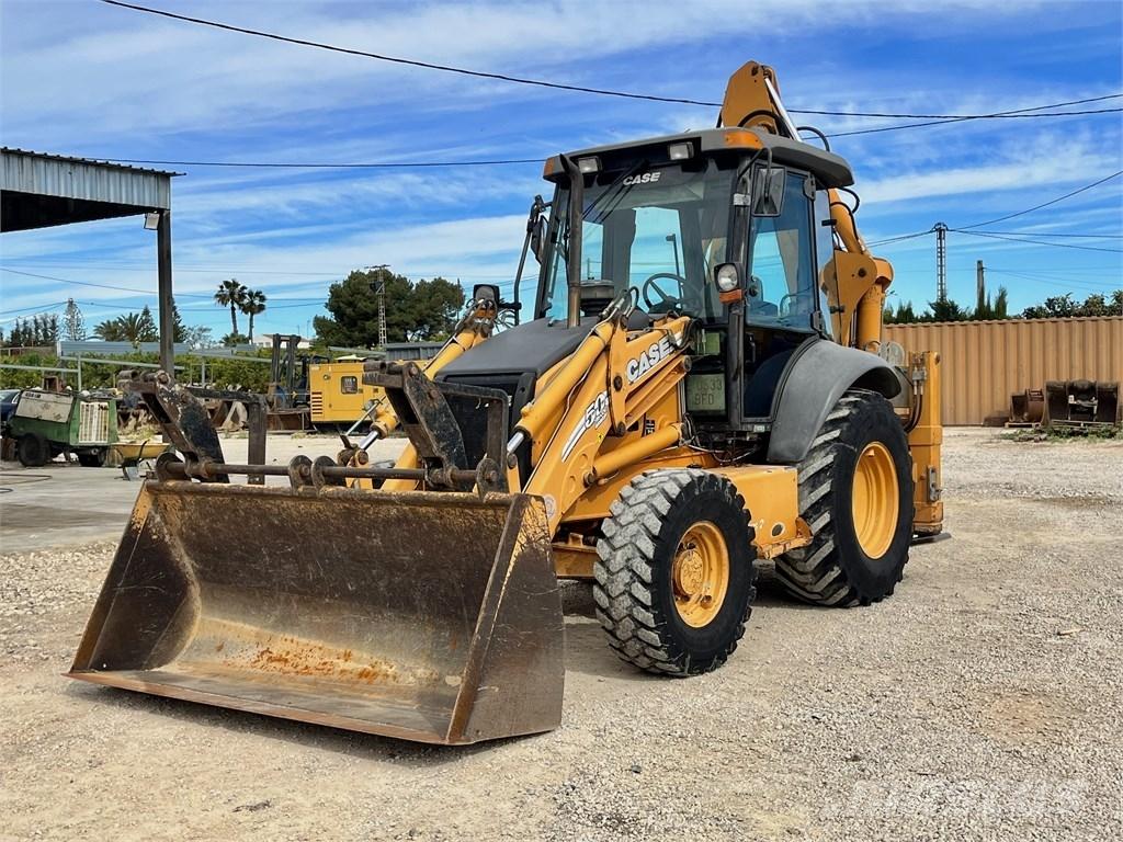 CASE 580 SR Traktorgravere