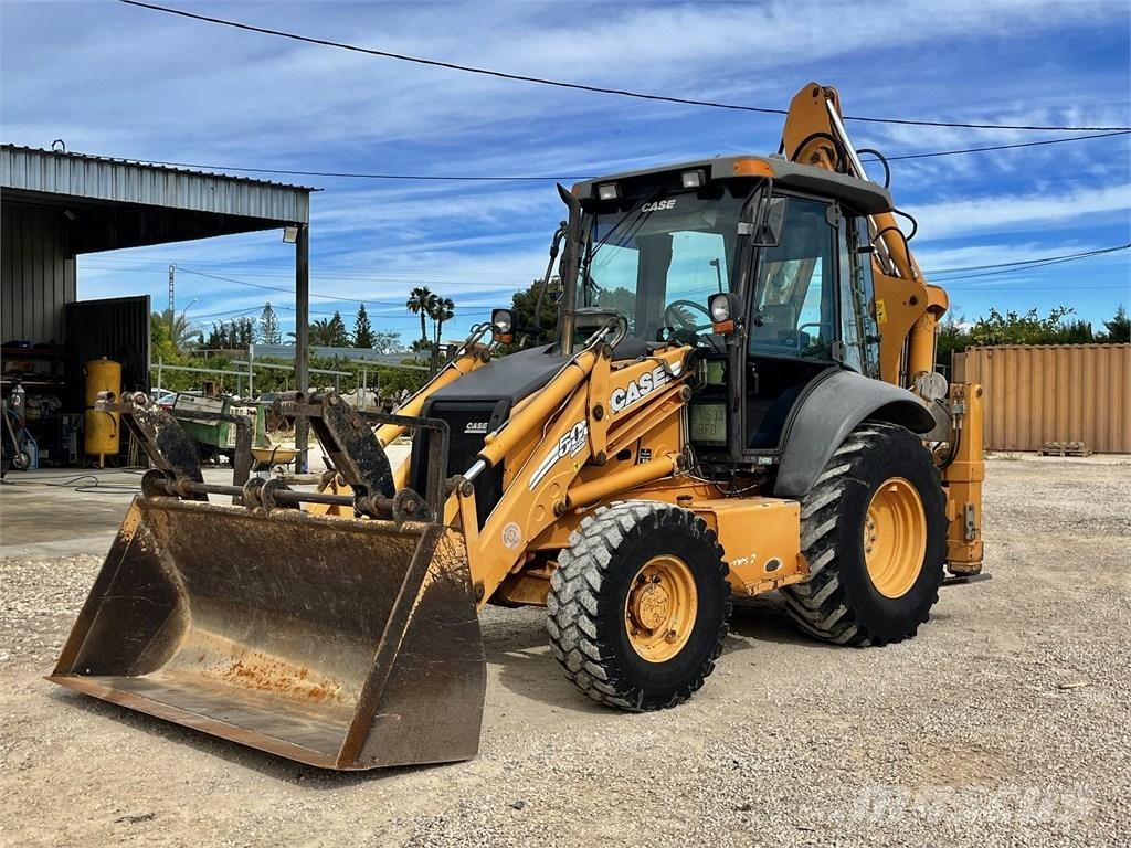 CASE 580 SR Traktorgravere