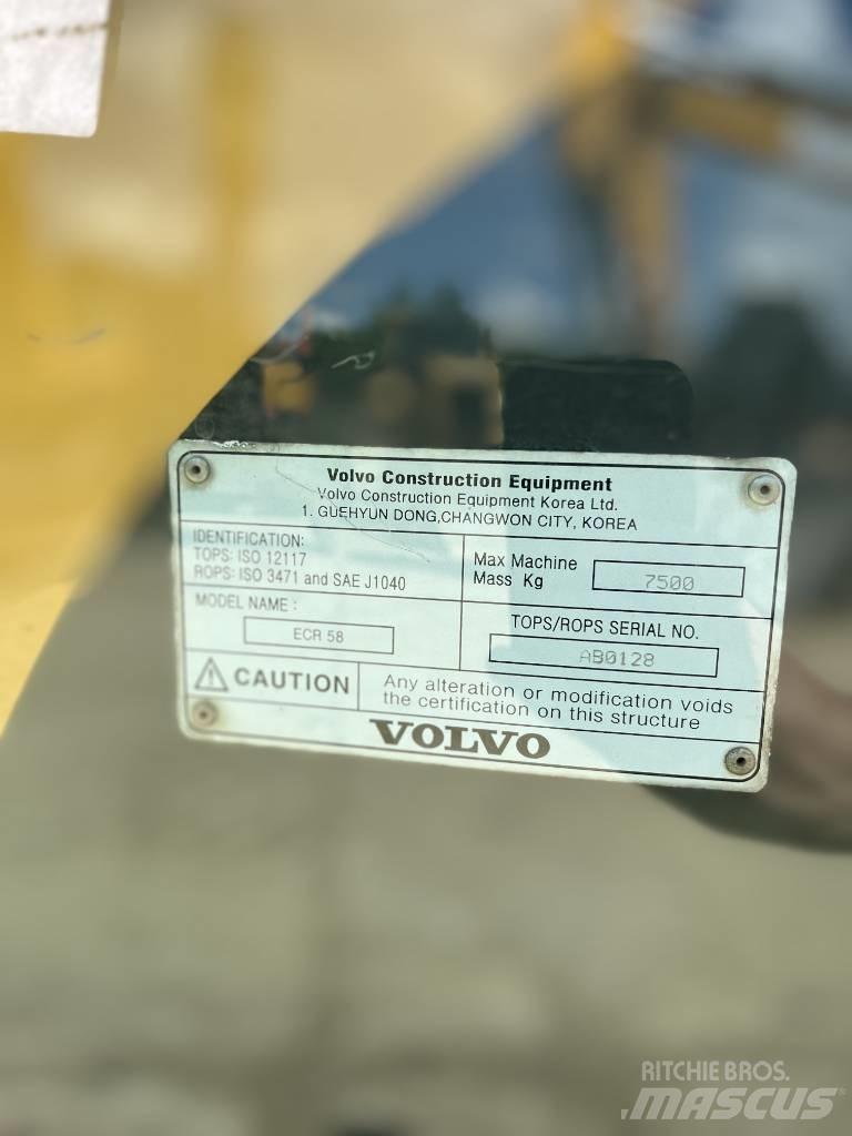 Volvo ECR 58 PLUS Midigravere 7 - 12t