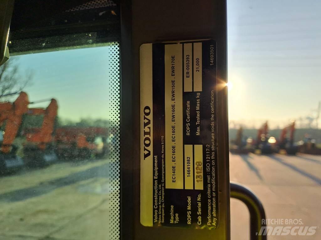 Volvo EW160E Hjulgravere
