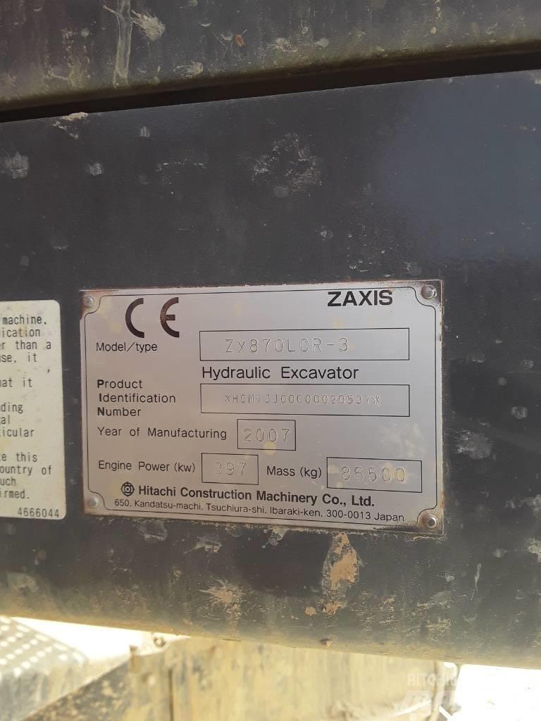 Hitachi ZX870LCR-3 Beltegraver