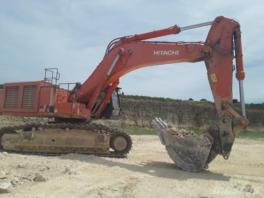 Hitachi ZX870LCR-3 Beltegraver