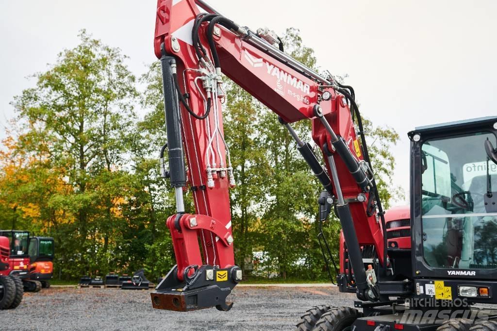 Yanmar B 75 W Hjulgravere