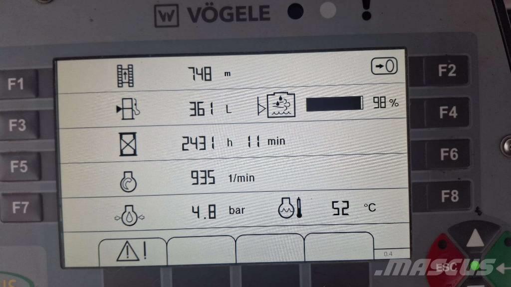 Vögele MT 3000-2i Asfalt matere