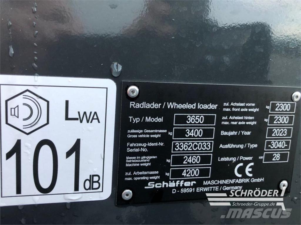 Schäffer 3650 Minilastere