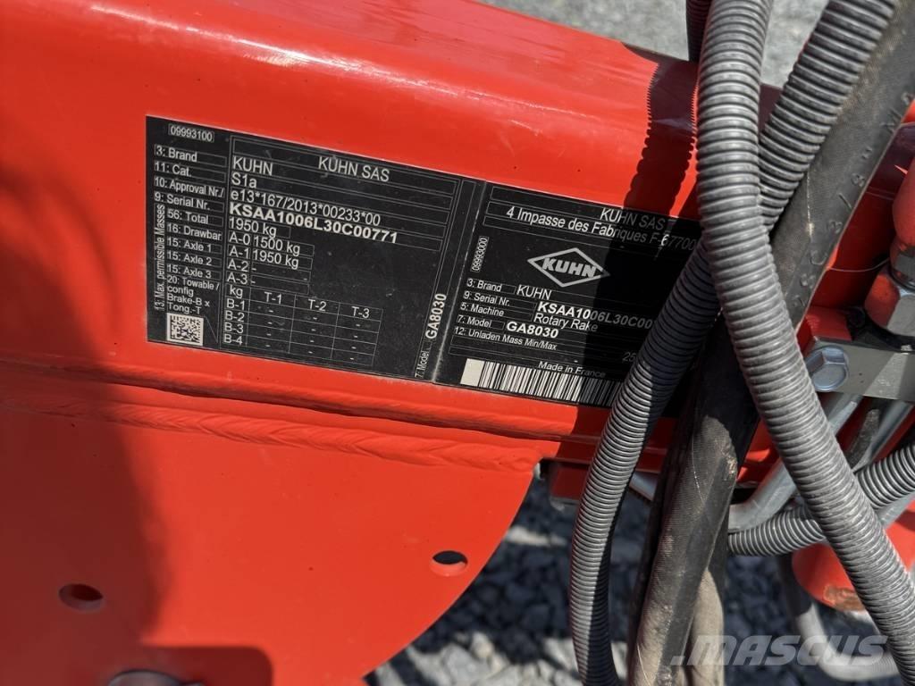 Kuhn GA 8030 Svanser
