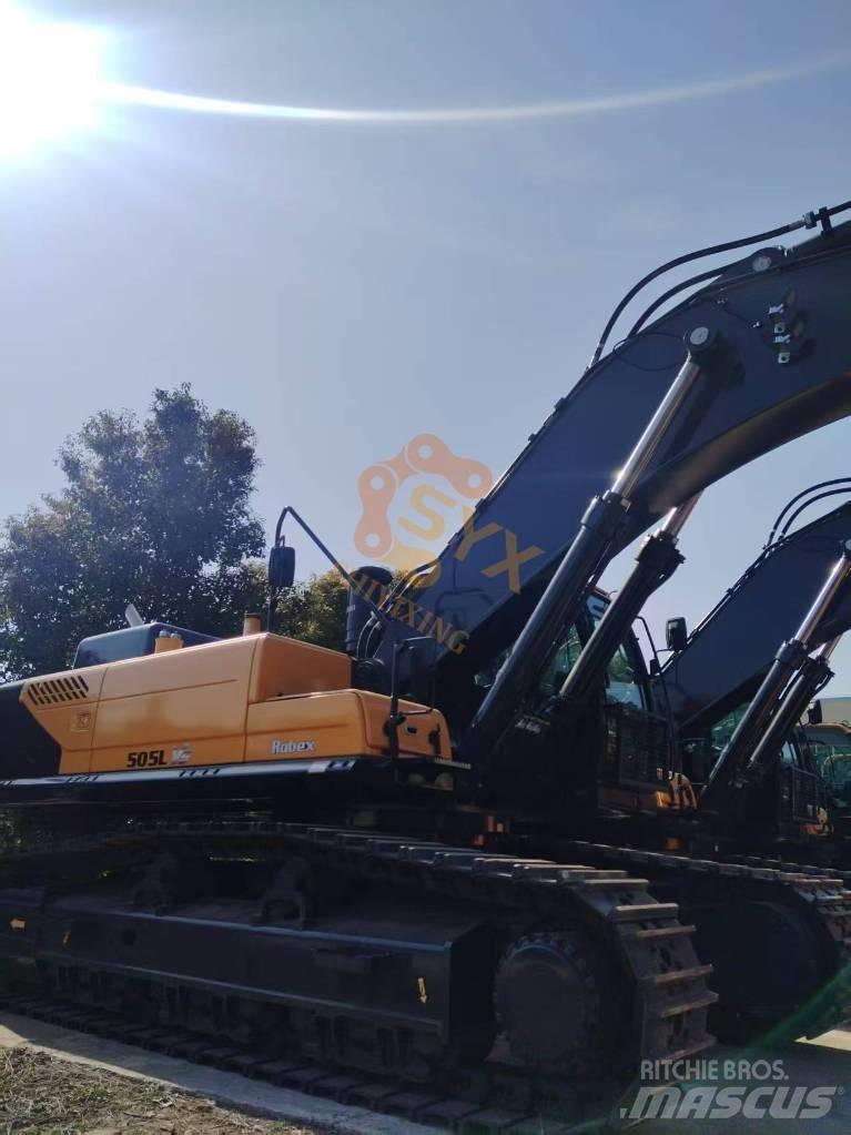 Hyundai R 505 L VS Beltegraver