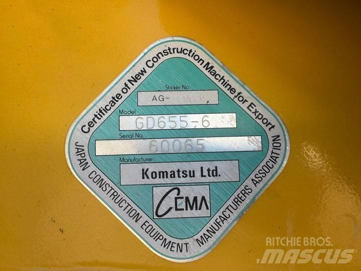 Komatsu GD 655-6 Veihøvler