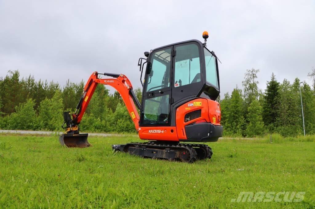 Kubota KX019-4 Minigravere <7t