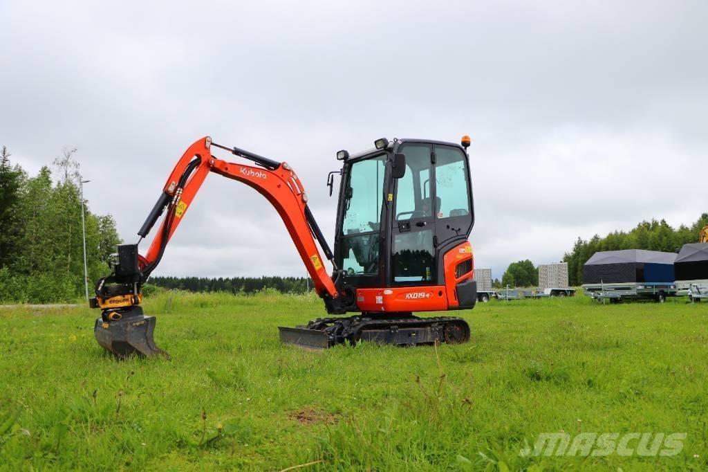 Kubota KX019-4 Minigravere <7t