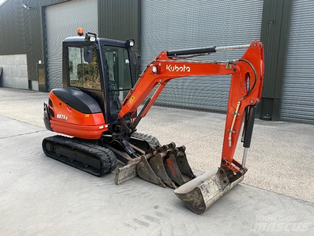 Kubota KX 71 Minigravere <7t