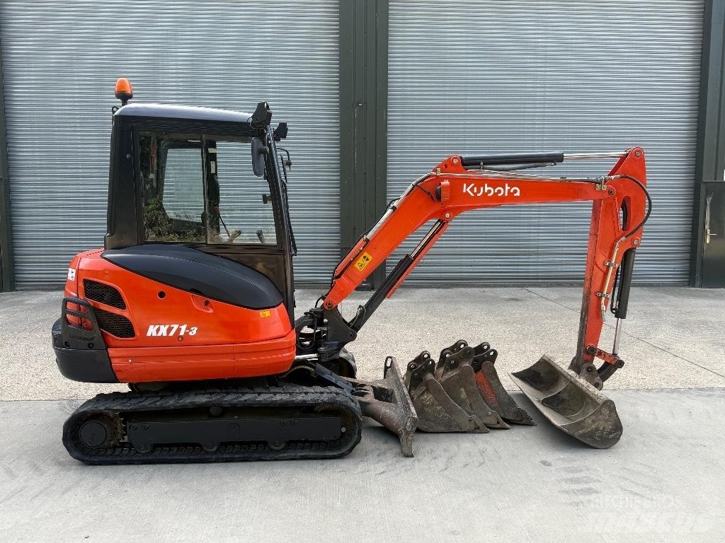 Kubota KX 71 Minigravere <7t