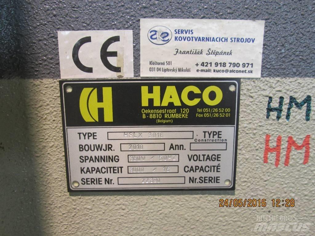  HACO HSLX 3016 Anlegg - Annet