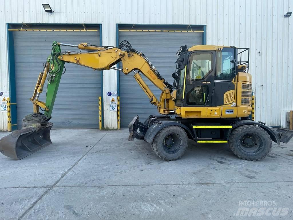 Komatsu PW118-11 Hjulgravere