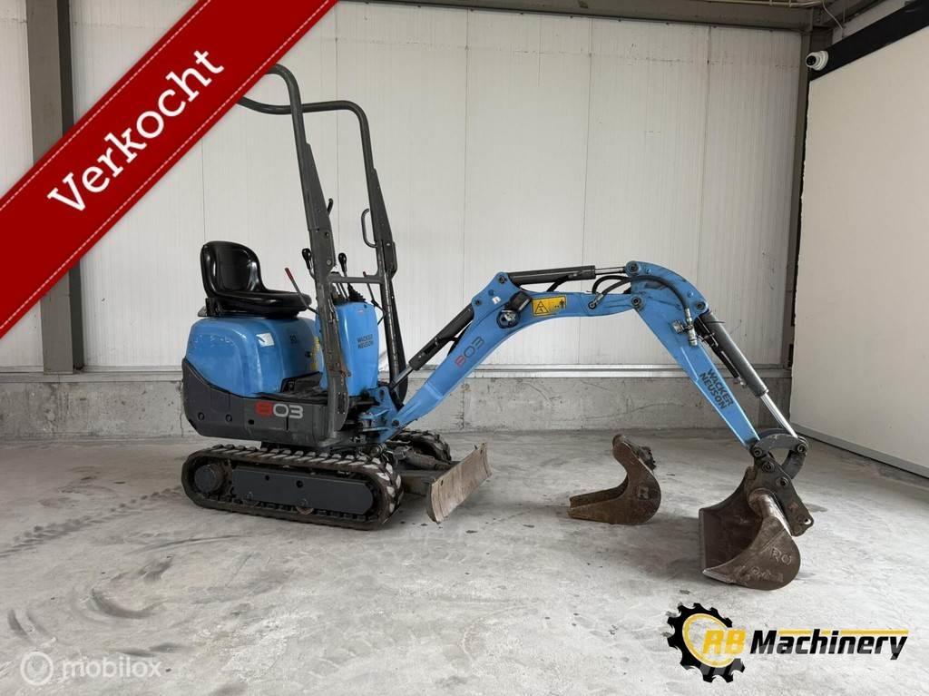 Wacker Neuson 803 Minigravere <7t