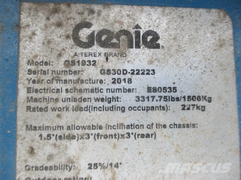 Genie GS 1932 Sakselifter