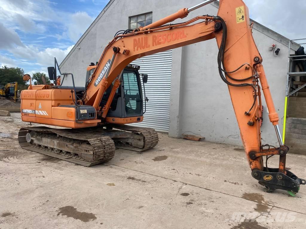 Doosan DX 140 LC-3 Beltegraver