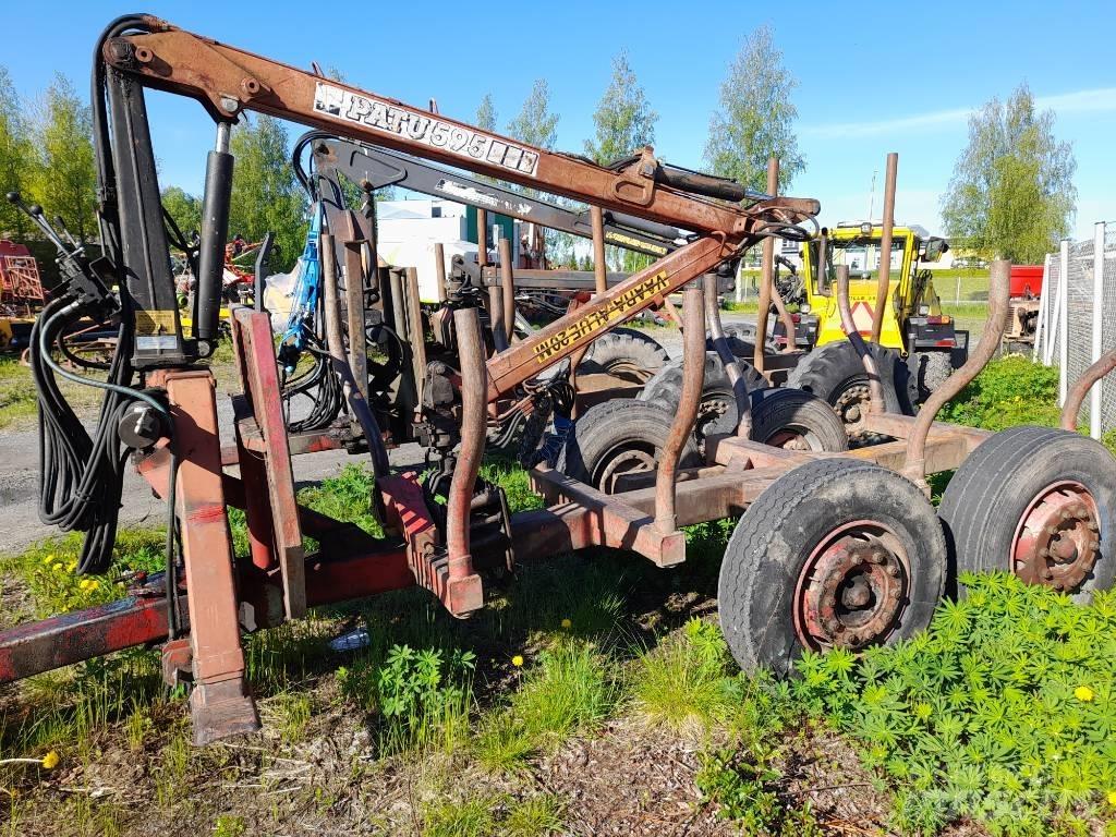 Patu 595+Metsäkärry Kraner og lasteapparater