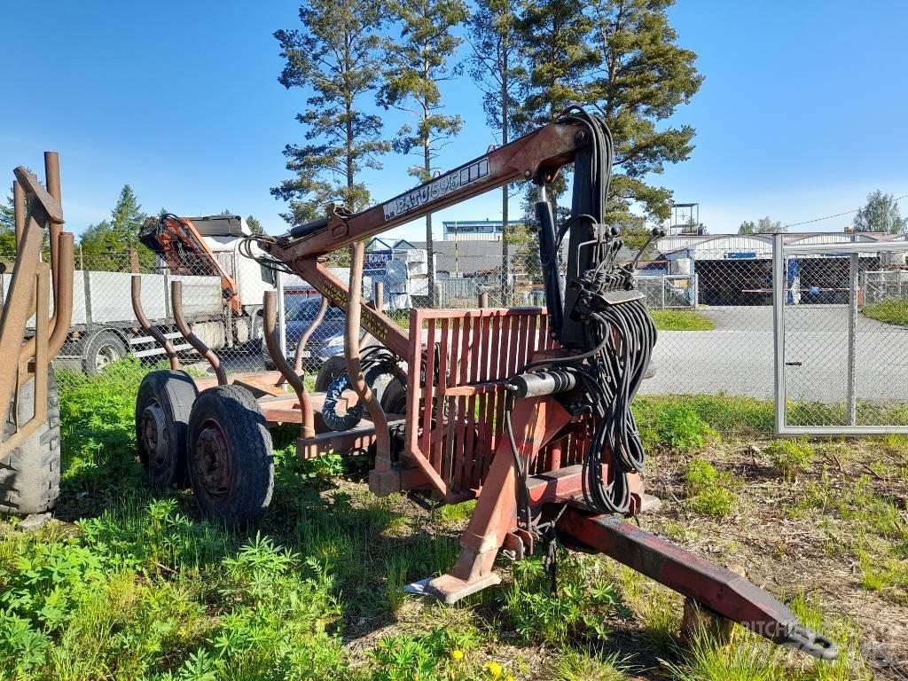 Patu 595+Metsäkärry Kraner og lasteapparater