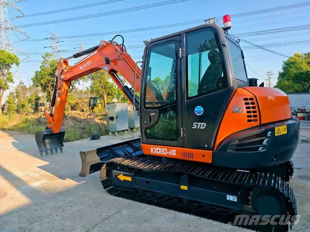 Kubota KX 080-4 Minigravere <7t