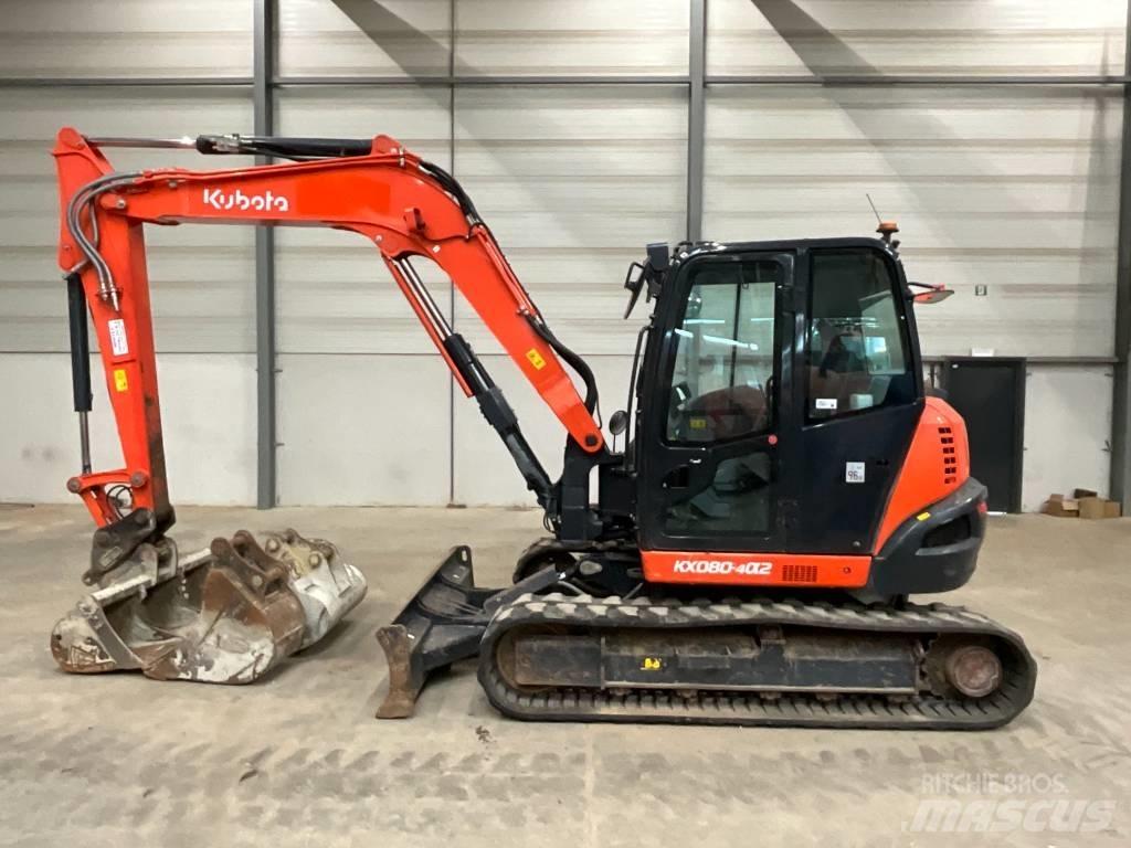 Kubota KX 080-4 A 2 Midigravere 7 - 12t