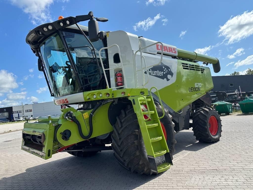 CLAAS Lexion 670 Skurtreskere