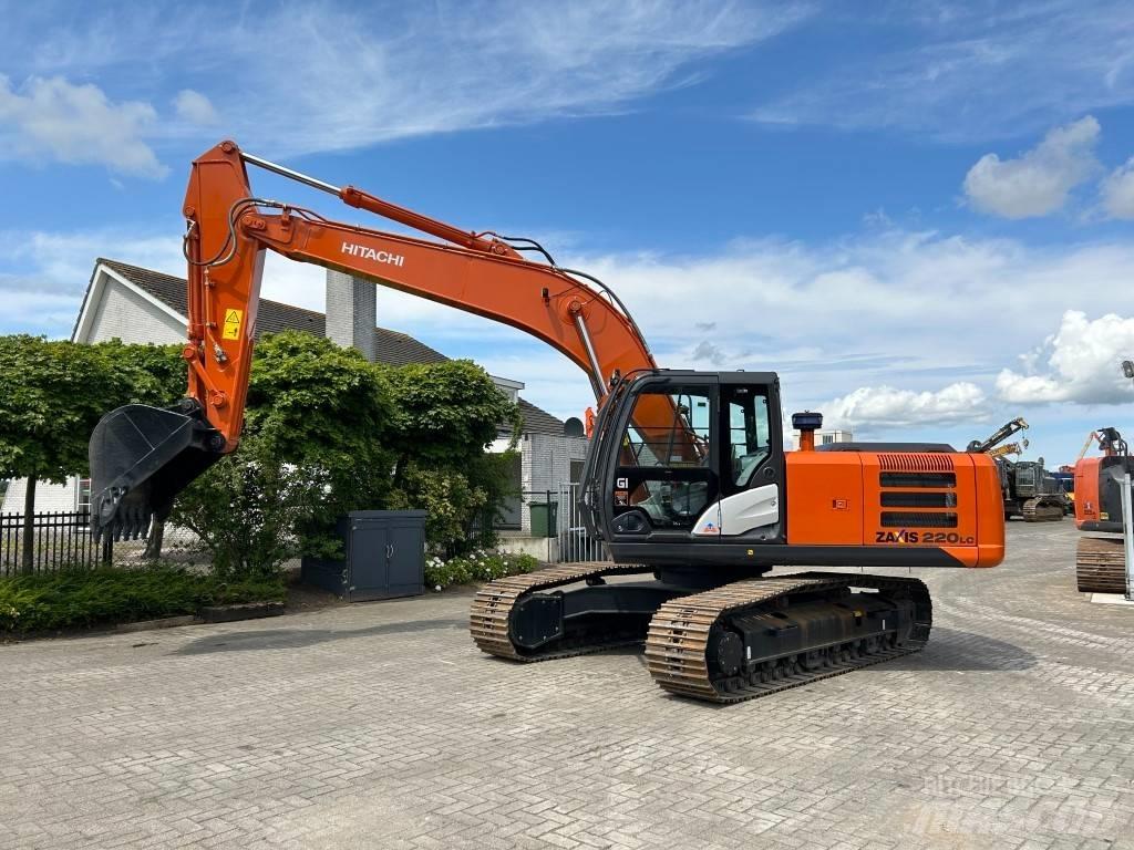 Hitachi ZX 220 LC Beltegraver