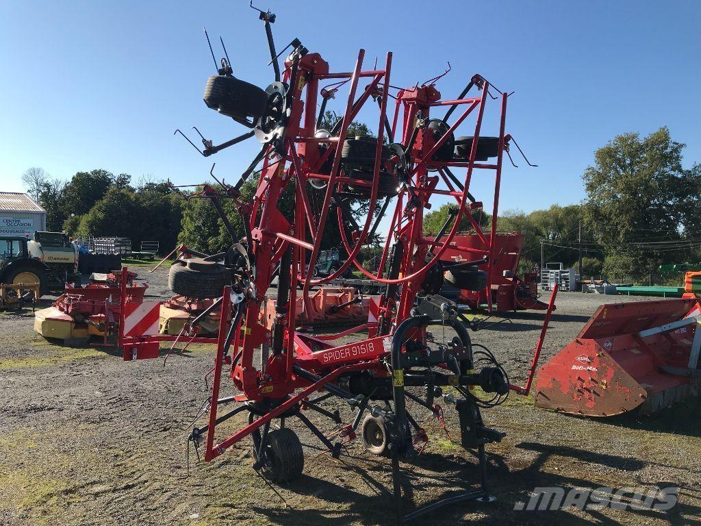 SIP SPIDER 915 / 8 Raker og høyvendere