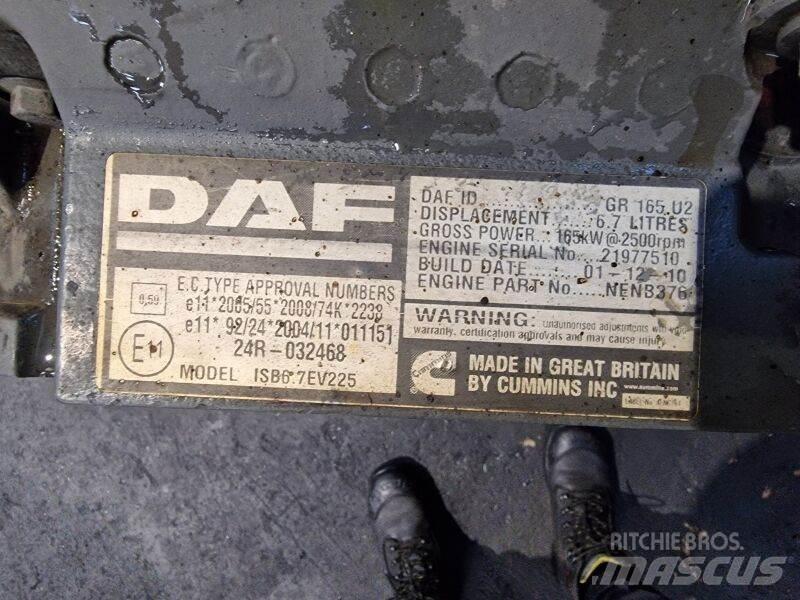 DAF GR165U2 Motorer