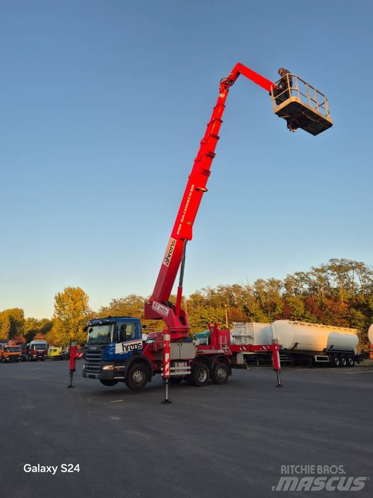 Scania P 380 Bilmontert lift