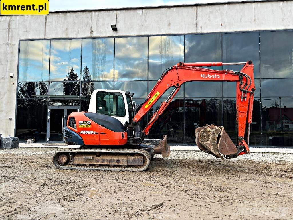 Kubota KX 080-3 Midigravere 7 - 12t